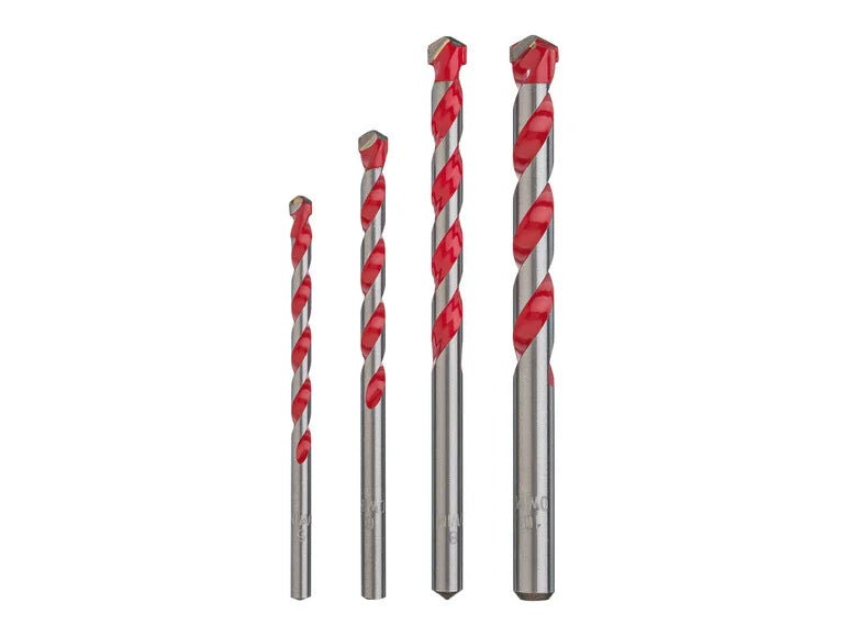PARKSIDE Set de forets ou de trépans diamant, 4 pièces