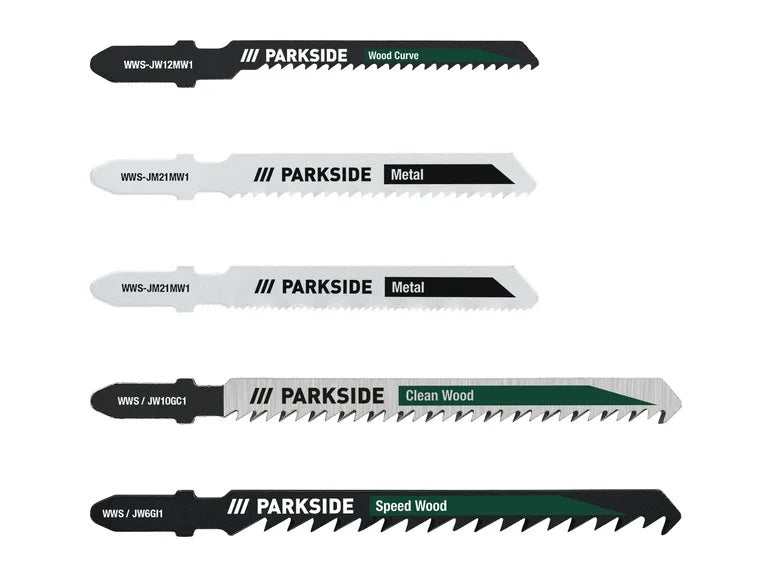 PARKSIDE Jeu de lames de scie sauteuse ou Jeu de lames de scie sabre