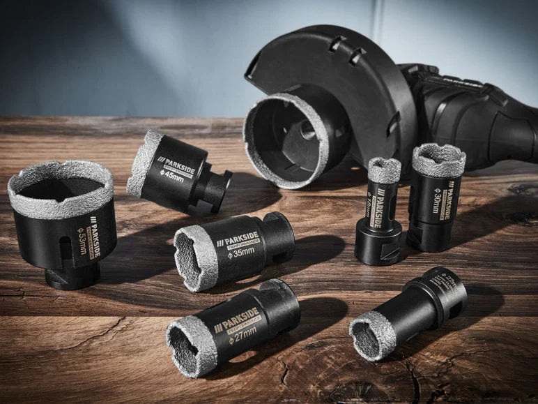 PARKSIDE PERFORMANCE Jeux de couronnes de forage diamantées PDBK 3 A1