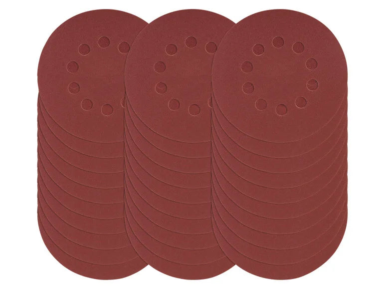 PARKSIDE Set de feuilles abrasives, pour meuleuses excentriques