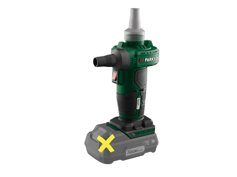 PARKSIDE Pompe à air sans fil PALP20-Li C3 ou compresseur sans fil PAK 20-Li C3, 20 V