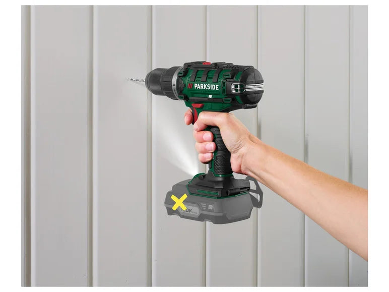 PARKSIDE Perceuse-visseuse sans fil PABS 20 Li H9, 20 V