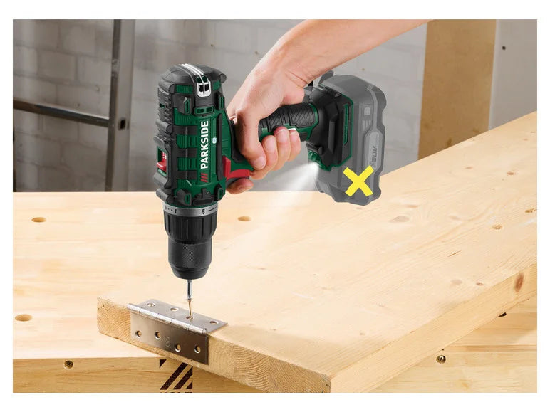 PARKSIDE Perceuse-visseuse sans fil 20 V PABS 20-Li G8, 20 V