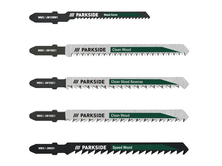 PARKSIDE Jeu de lames de scie sauteuse ou Jeu de lames de scie sabre