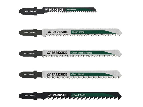 PARKSIDE Jeu de lames de scie sauteuse ou Jeu de lames de scie sabre